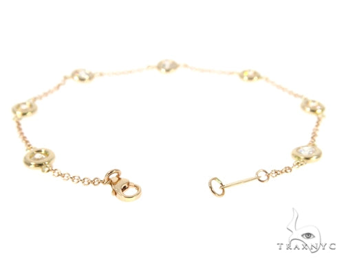 Bezel Diamond Bracelet 48992 - Image 3