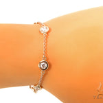 Bezel Diamond Bracelet 48992 - Image 4