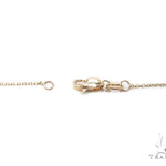 Bezel Diamond Button Necklace 34946 - Image 9