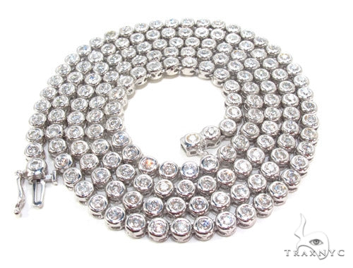 Bezel Diamond Chain 28 Inches 5mm   34969 - Image 8