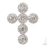 Bezel Diamond Cross Crucifix 40797 - Image 1