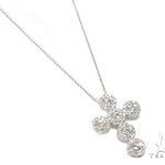 Bezel Diamond Cross Crucifix 40797 - Image 2