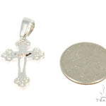 Bezel Diamond Cross Crucifix 44518 - Image 5