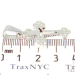 Bezel Diamond Cross Crucifix 44518 - Image 7
