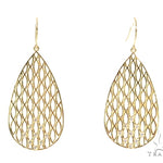 Bezel Diamond Earrings 44534 - Image 1