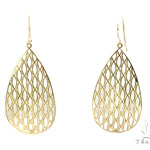 Bezel Diamond Earrings 44534 - Image 4