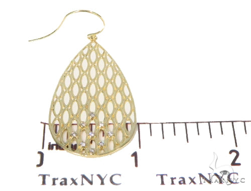 Bezel Diamond Earrings 44534 - Image 5