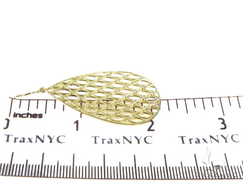 Bezel Diamond Earrings 44534 - Image 6