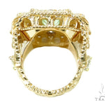 Bezel Diamond Emerald Angel Ring 39843 - Image 6