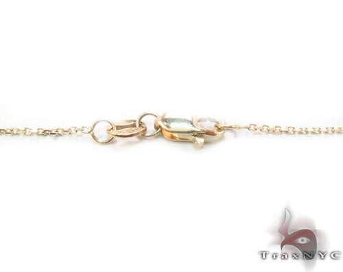 Bezel Diamond Necklace 34422 - Image 7