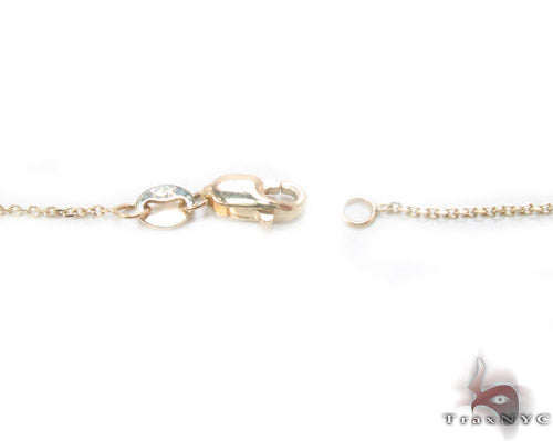 Bezel Diamond Necklace 34422 - Image 8