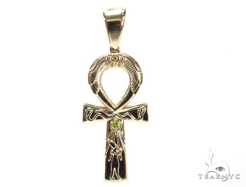 Egyptian Cross Crucifix Ankh Pendant  41214 - Image 1