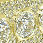 Bezel Custom Diamond Pinky Ring 36937 - Image 2