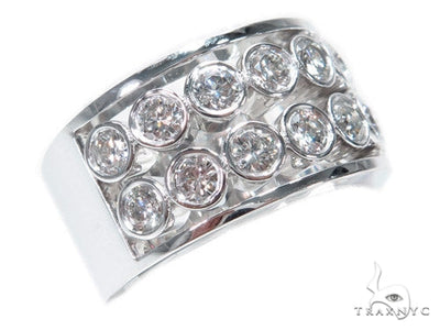 Bezel Diamond Wedding Band 40773 - Image 1