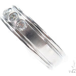 Bezel Diamond Wedding Band 41213 - Image 4