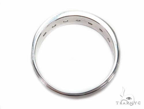 Bezel Diamond Wedding Band 41213 - Image 6