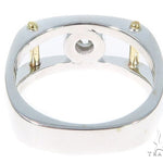 Bezel Diamond Wedding Ring 44895 - Image 5