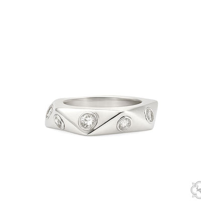 Bezel Eternity Ring 70663 - Image 1