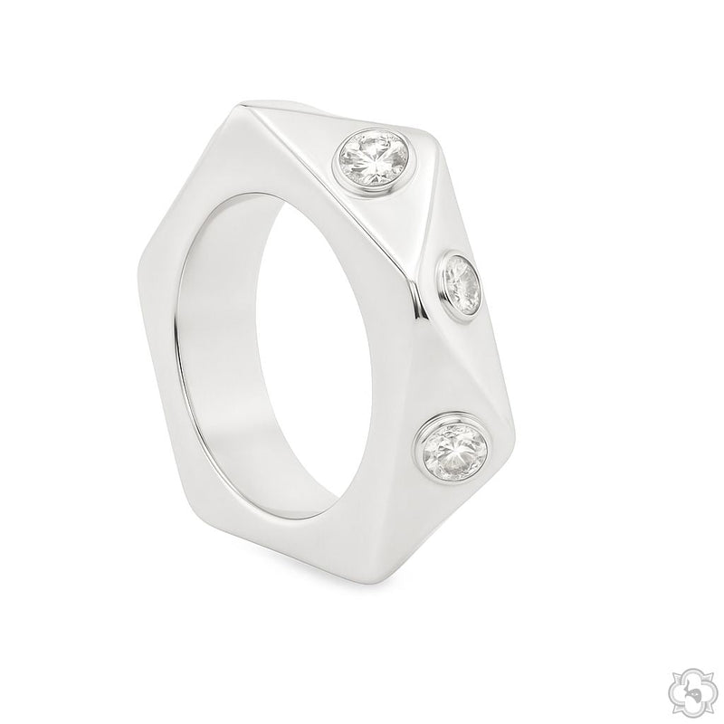 Bezel Eternity Ring 70663 - Image 2