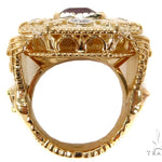 Bezel Ruby Diamond  Angel Ring-40018 - Image 6