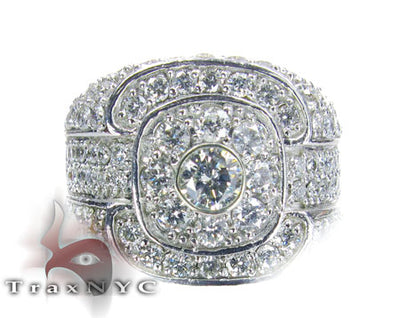 Bezel Solitaire Trickle Ring 1864 - Image 1