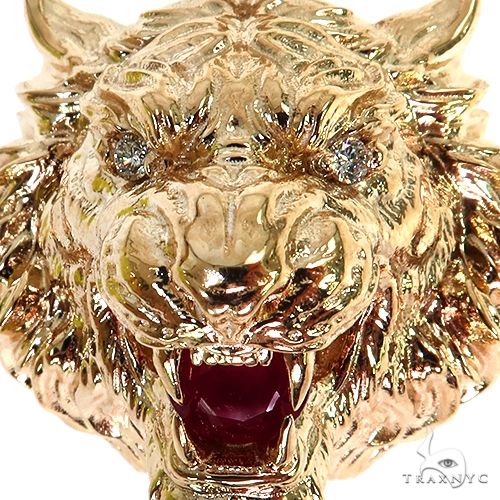 Big Ruby Tiger Head 67942 - Image 3