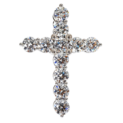 Big Ben 50 Pointer Lab Diamond Cross Pendant 67752