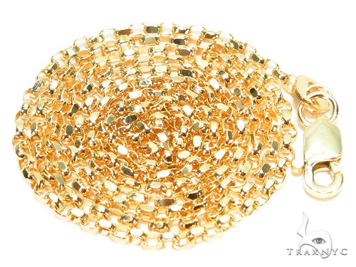 Cable Gold Chain 18 Inches 1mm   40913 - Image 6