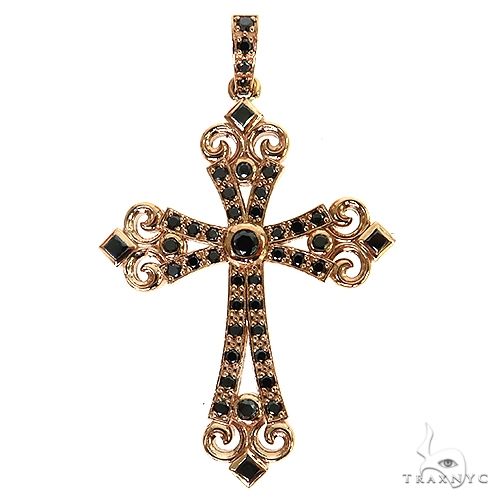 Black Diamond Celestial Cross Pendant 68860 - Image 1