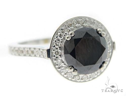 Black Diamond Halo Ring 56737 - Image 1