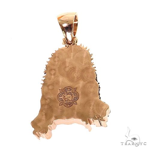 Black Passion Diamond Jesus Pendant 68603 - Image 4