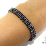 Black Diamond Prong Bracelet 30988 - Image 8
