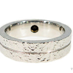 Black Diamond Topaz Couple Ring 49774 - Image 5