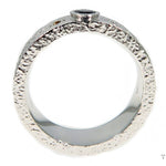 Black Diamond Topaz Couple Ring 49774 - Image 6