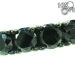 Black Diamond Eternity Wedding Ring 28457 - Image 3