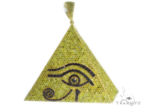 Black Eye Diamond Pendant 45244 - Image 2