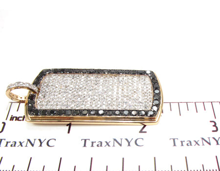 Black Outline Diamond Dog Tag 2 27097 - Image 6