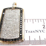 Black Outline Diamond Dog Tag 2 27097 - Image 7