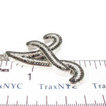 Black and White Prong Diamond A Pendant 32217 - Image 6