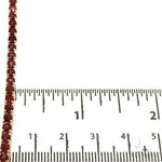 Blood Red Sapphire Tennis Chain 67289 - Image 5