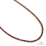 Blood Red Sapphire Tennis Chain 67289 - Image 2