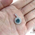 Blue Diamond Pendant 29404 - Image 6