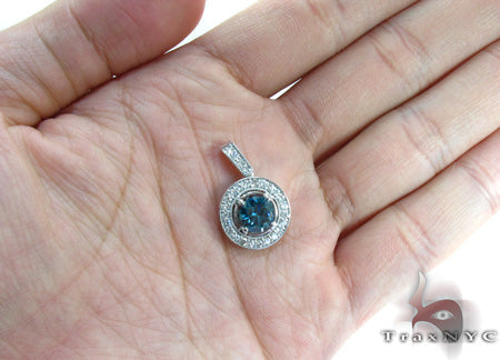 Blue Diamond Pendant 29404 - Image 6