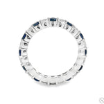 Blue Sapphire Diamond Ring 43118 - Image 4