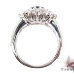 Sapphire & Diamond Bouquet Ring 32017 - Image 6