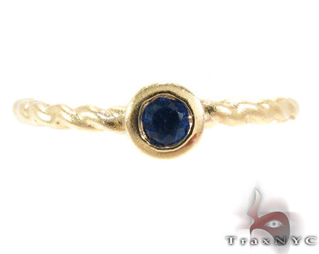 Blue Sapphire Ring 26862 - Image 2