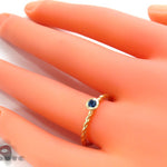 Blue Sapphire Ring 26862 - Image 7