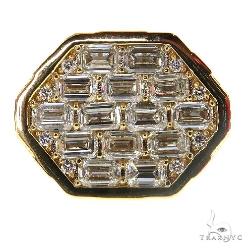 Brick Hexagon Diamond Ring 68937 - Image 2