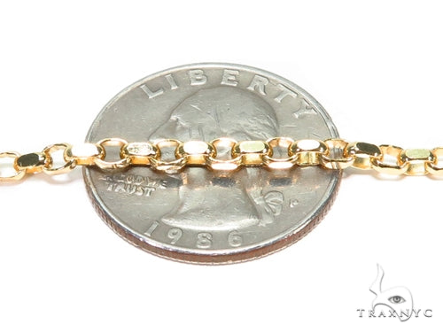 Cable Gold Chain 20 Inches 3mm   40915 - Image 3