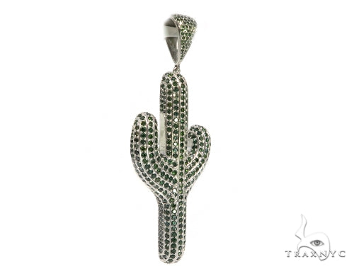 Cactus Green Diamond Pendant 45050 - Image 2